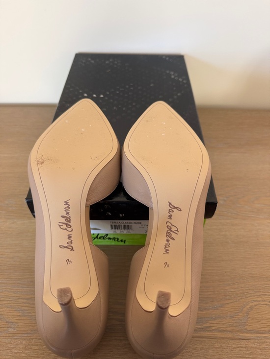 Sam Edelman Nude Pointed-Toe Stiletto Pumps - Picture 5 of 5